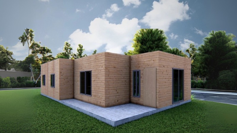 Render de Chungará, 74 m²
