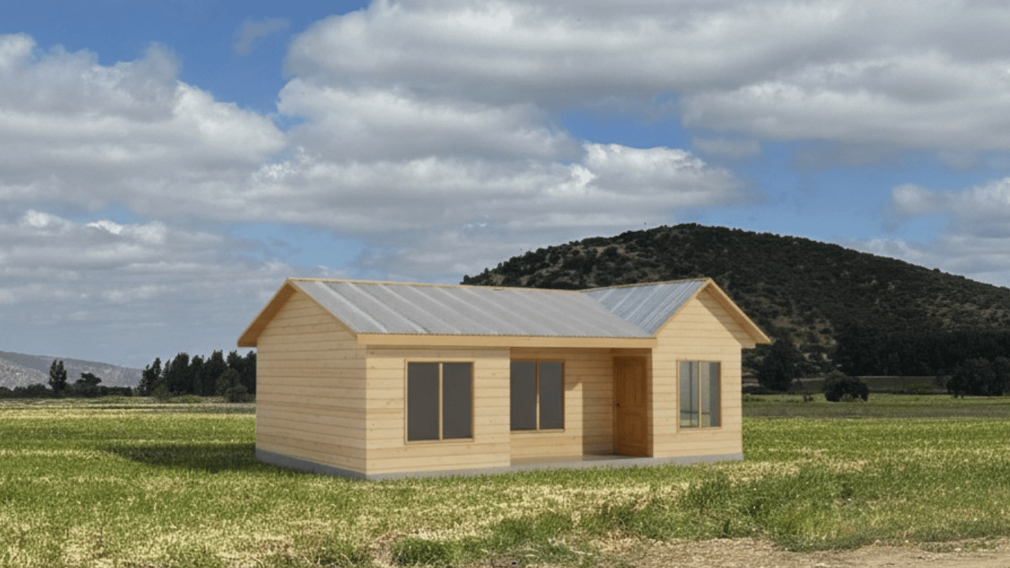 Render oficial de Valdivia de 63 m², Línea Órdenes